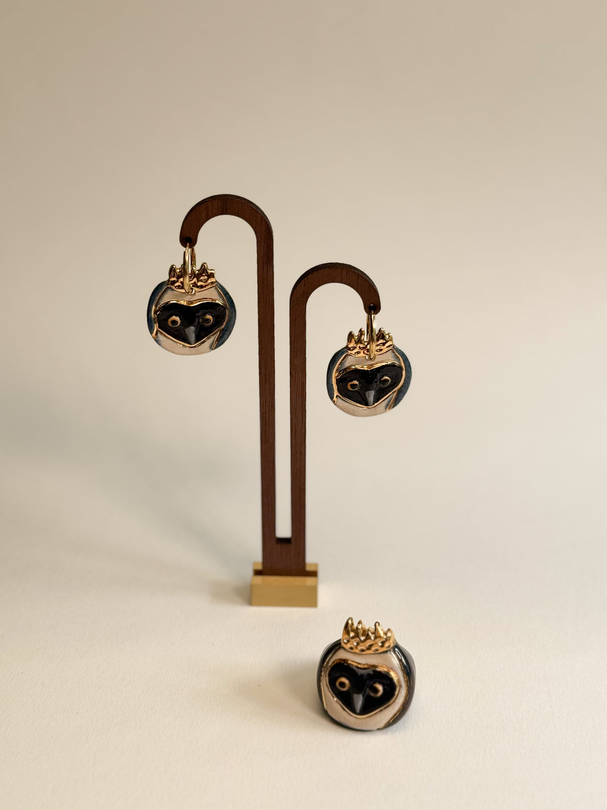 Pendientes Rey Oropopo