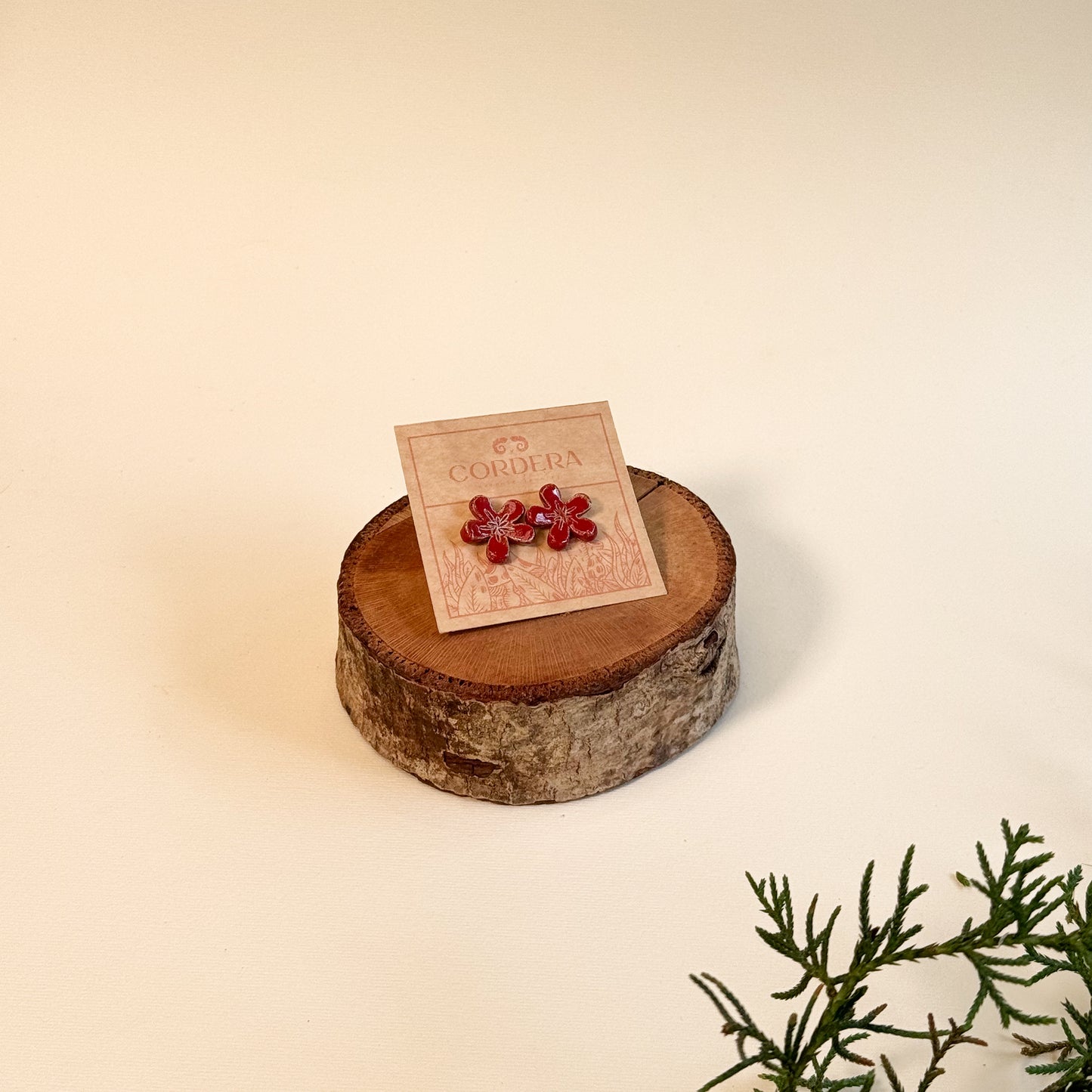 Aretes Florcita Bob miniatura