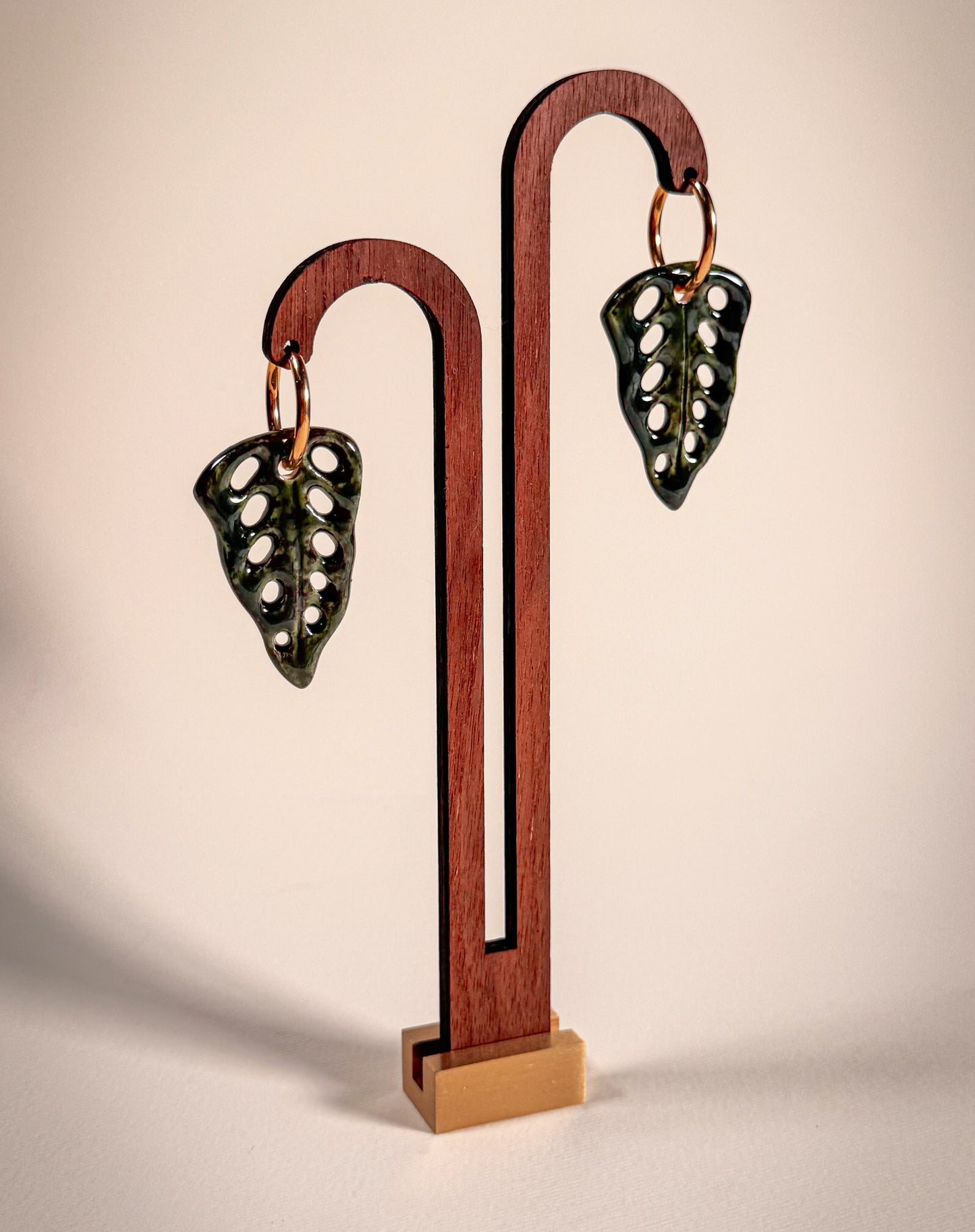 Pendientes Monsteras Adansonni