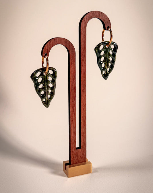 Pendientes Monsteras Adansonni