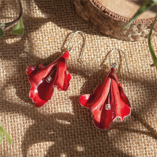 Aretes Flores únicas