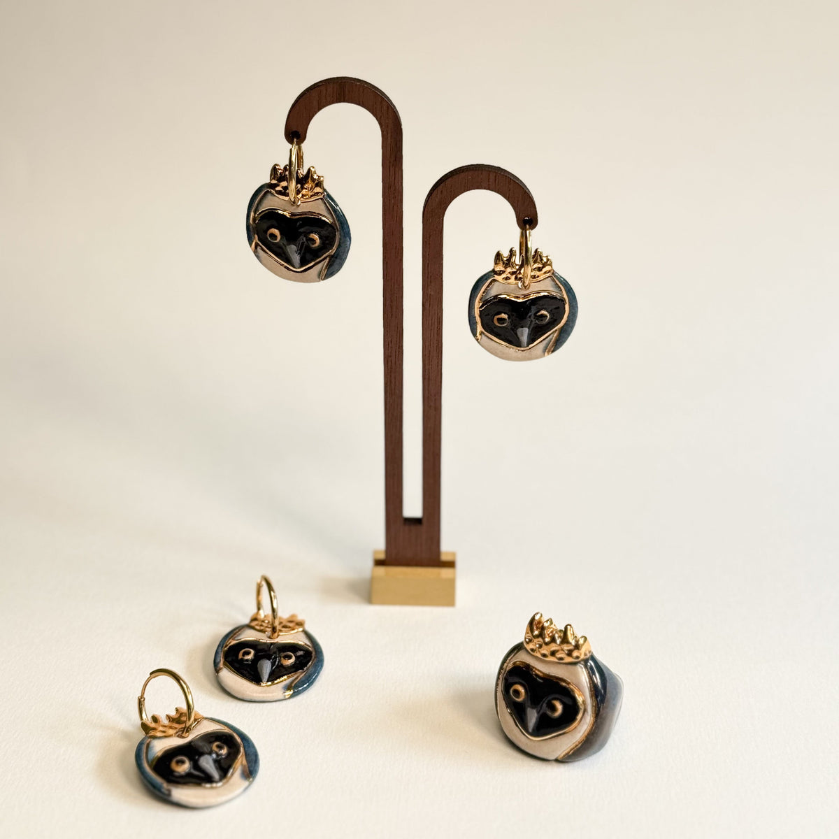Pendientes Rey Oropopo