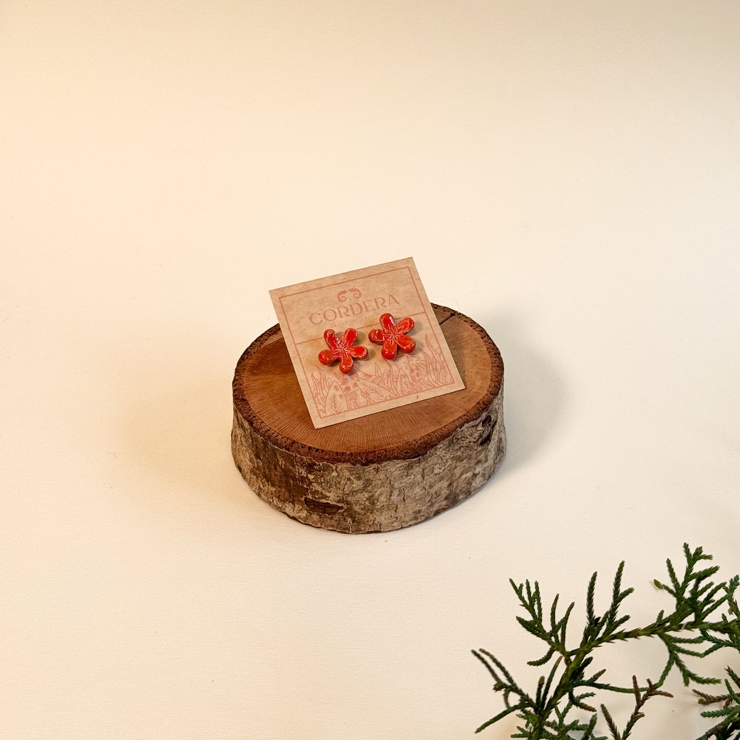 Aretes Florcita Bob miniatura