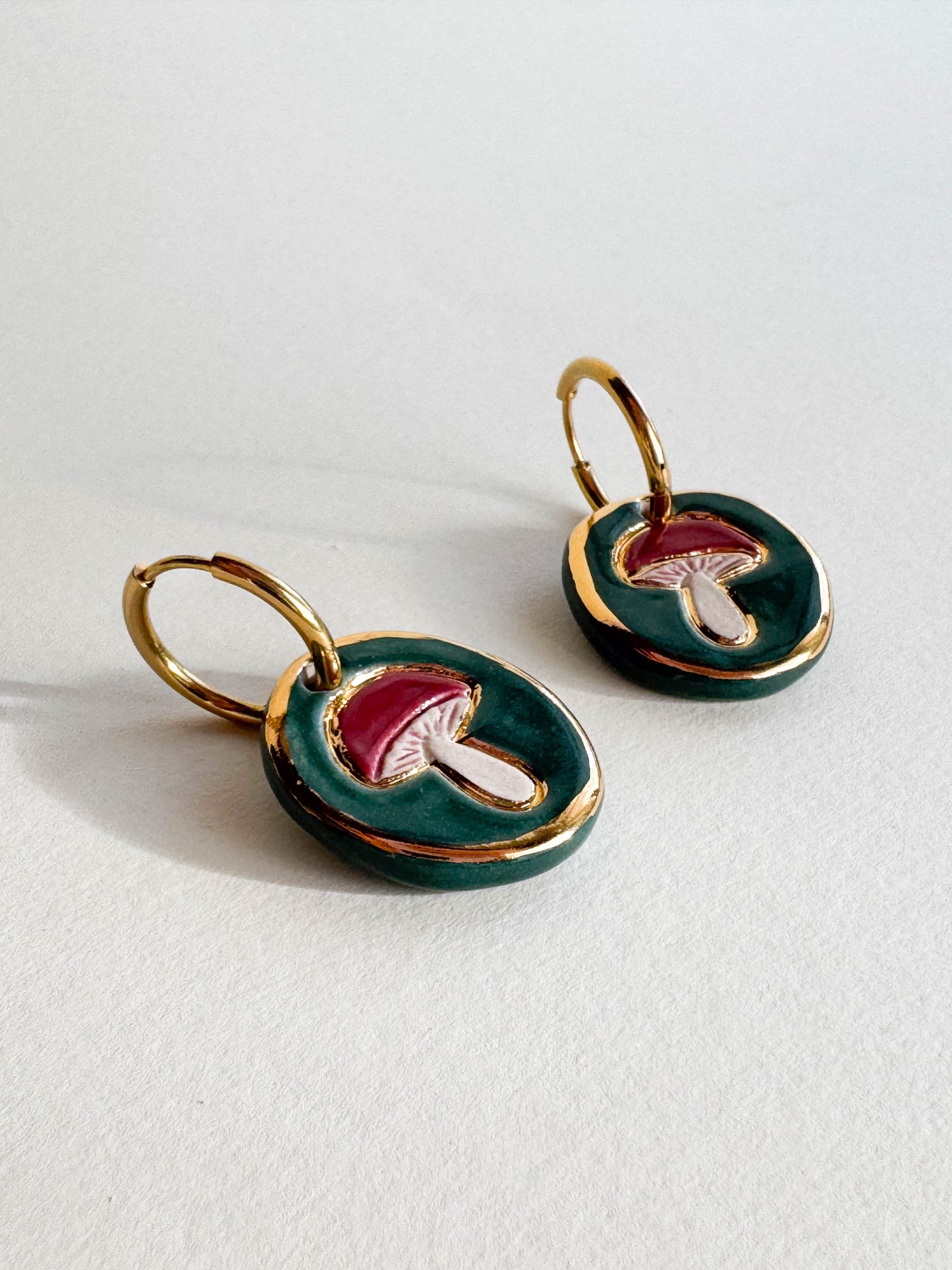 Pendientes Hongos de Montaña