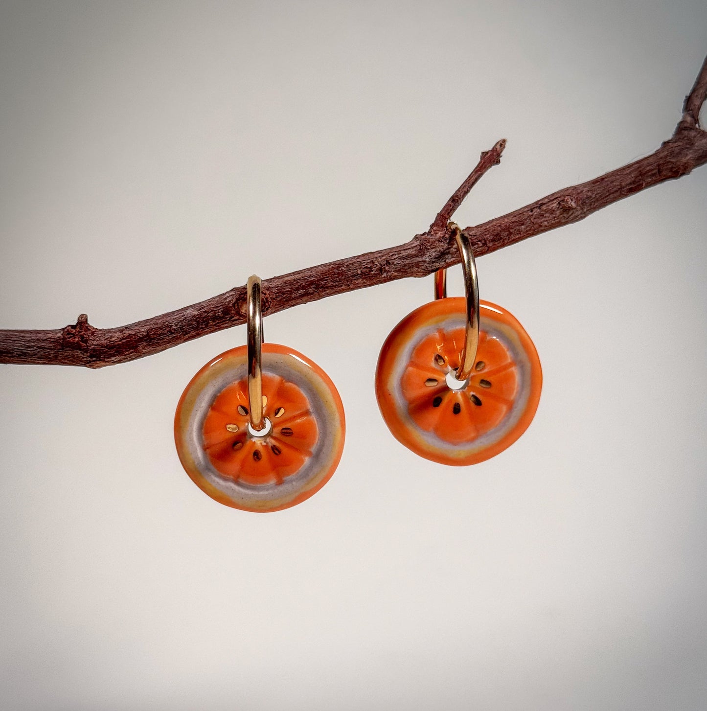 Pendientes Naranja