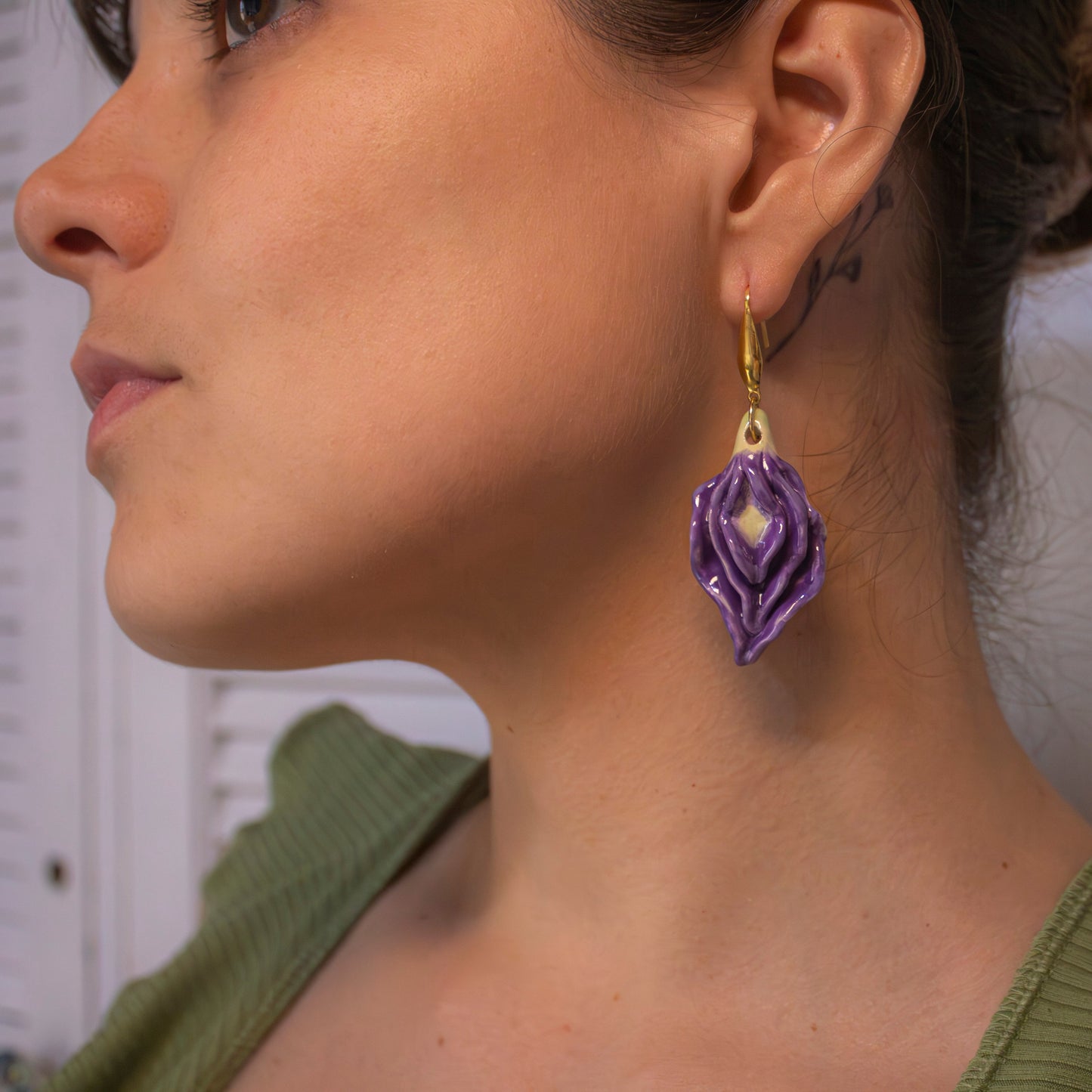 Pendientes Clitorias