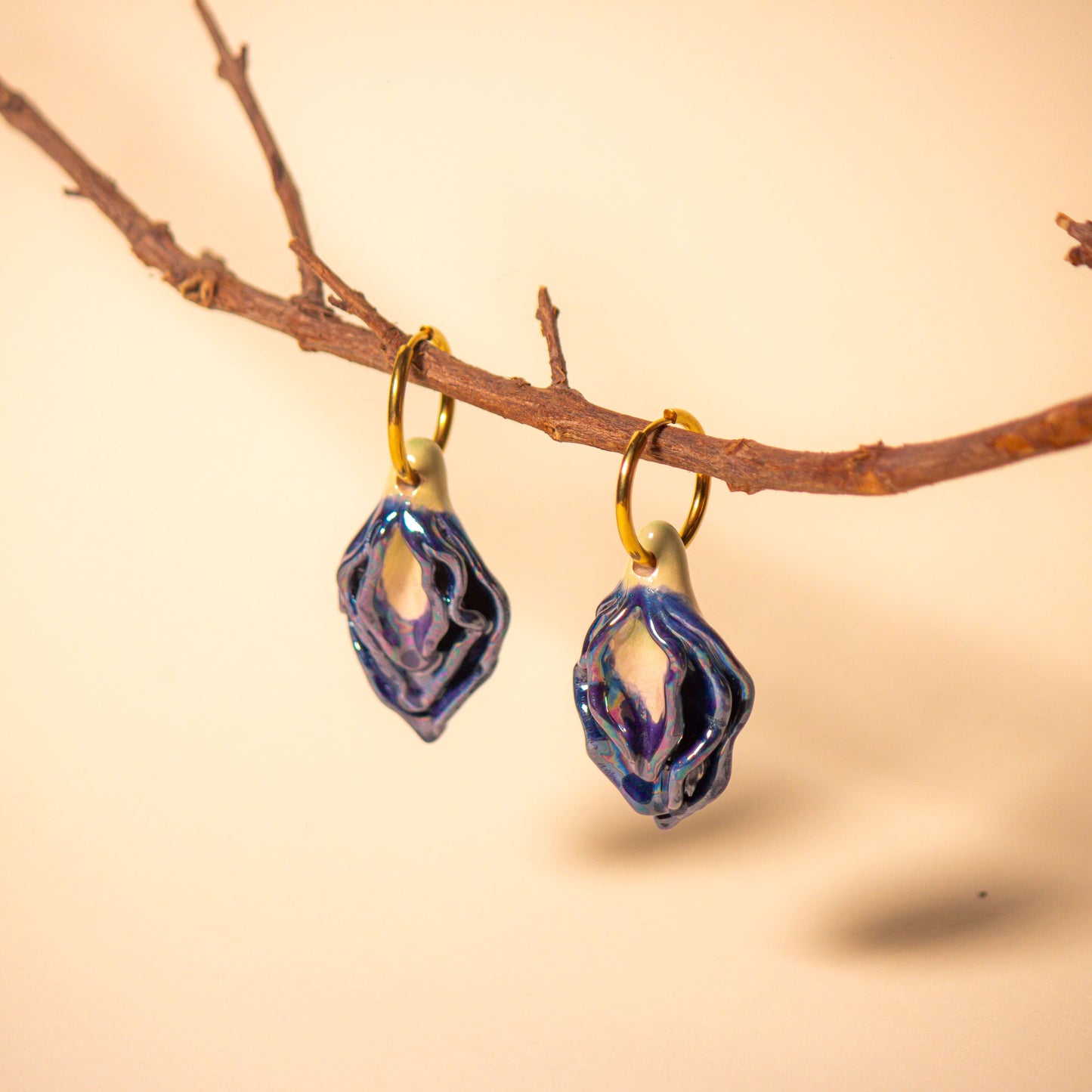 Pendientes Clitorias