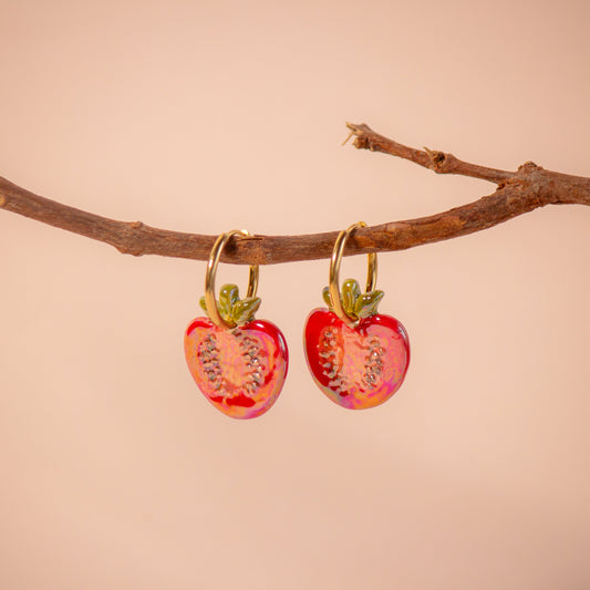 Pendientes Tomates