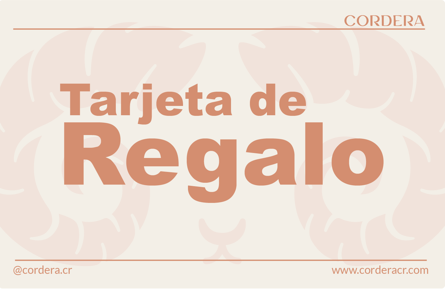 Tarjeta de Regalo