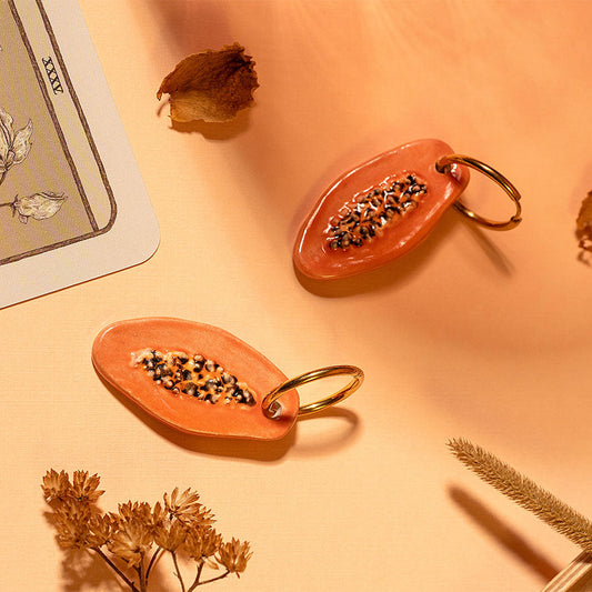 Pendientes Papaya